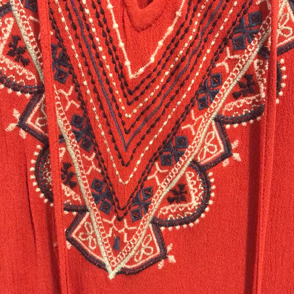 Rust colored dress/long shirt - Picture 3 of 3